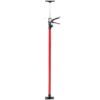 Adjustable Support Pole System Steel For Drywall And Cabinet Installation, Extends 45 To 114" With Carry Bag - Black / Red - Image 4