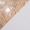 Gloria - Round Contemporary Lamp (Set of 2) - Clear Champagne Lustre / Chrome / White - Image 4