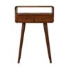 Mini Console Table - Chestnut - Image 2