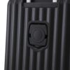 20" / 24" / 28" 3 Pieces / Set Spinner Wheel Luggage, Carry On Suitcase, With Cup Holder & USB Port & Phone Holder - Black - Image 15