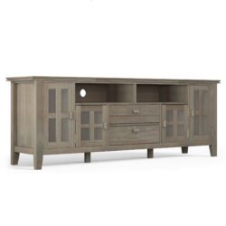 Artisan - TV Media Stand - Distressed Gray