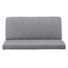 Contemporary Loveseat & Upholstered Fabric And Birch Wood Legs - Gray - Image 11