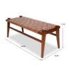 Cody - Bench - Brown / Tan - Image 12