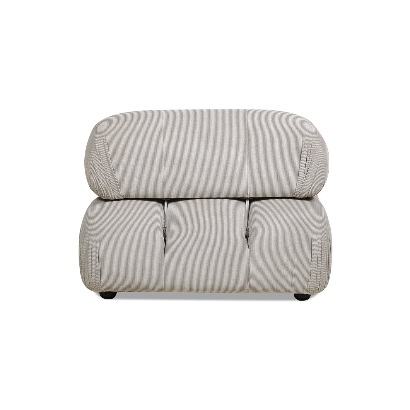 Marcel - Bubble Modular Modern Lounge Arm Chair - Pebble / Gray - Image 6