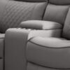 Reclining Loveseat - Gray - Image 6