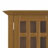 Bedford - Low Storage Media Cabinet - Light Golden Brown - Image 4