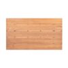 Maiden - 6 Seater Patio Dining Table - Natural Teak - Image 4