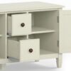 Connaught - Wide TV Stand - Antique White - Image 5