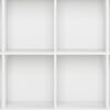 Acadian - 8 Cube Storage Sofa Table - White - Image 6