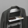 Accent Portable Garment Rack, Clothes Valet Stand With Storage Organizer - White - Image 8