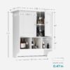 Bathroom Cabinet - White - Image 3