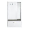 Buck II - High Gloss Hall Tree - White - Image 8