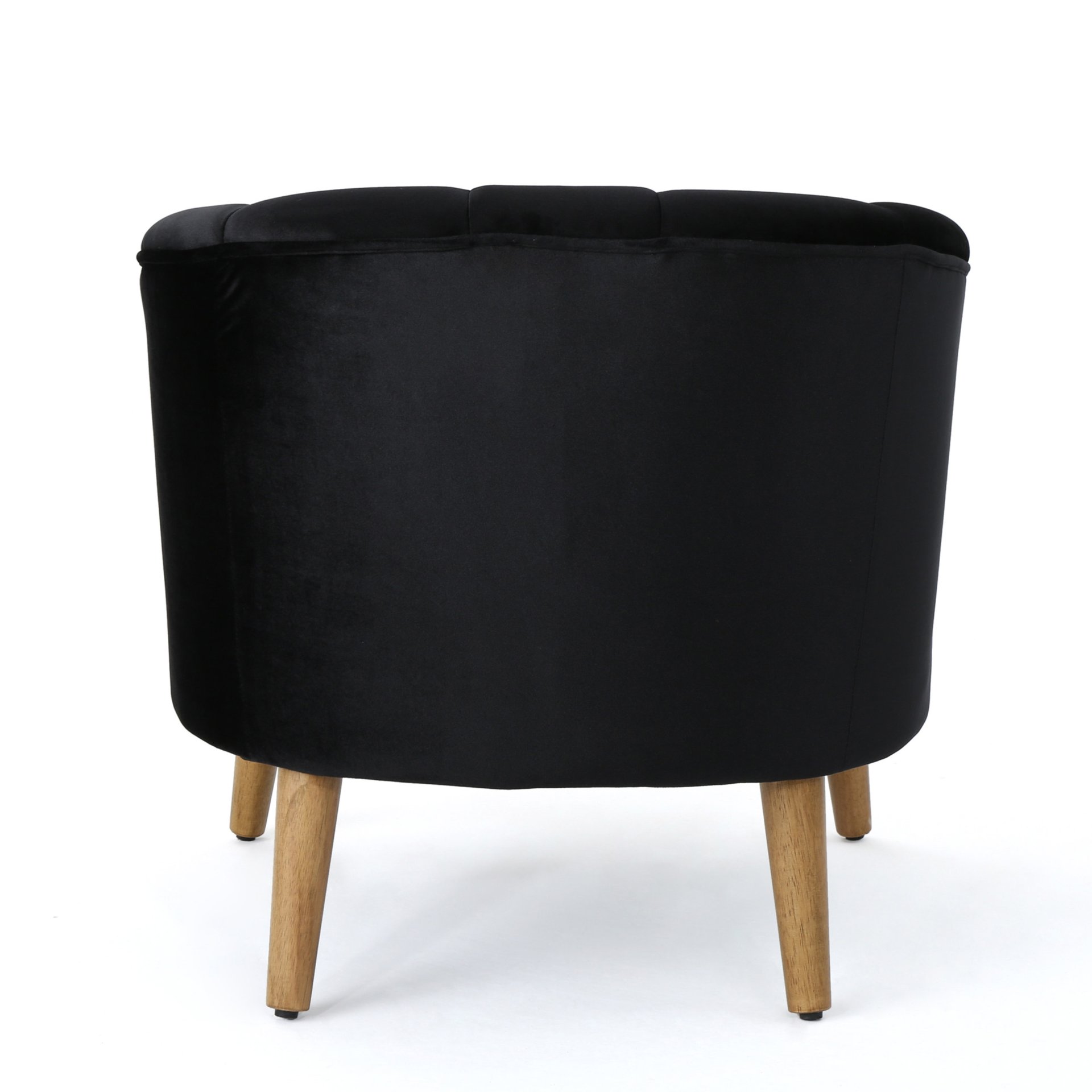Accent Chair, Club Armchair, Modern Reading Chair - Black - Image 8