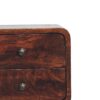 Mini Curved Nightstand - Walnut - Image 8