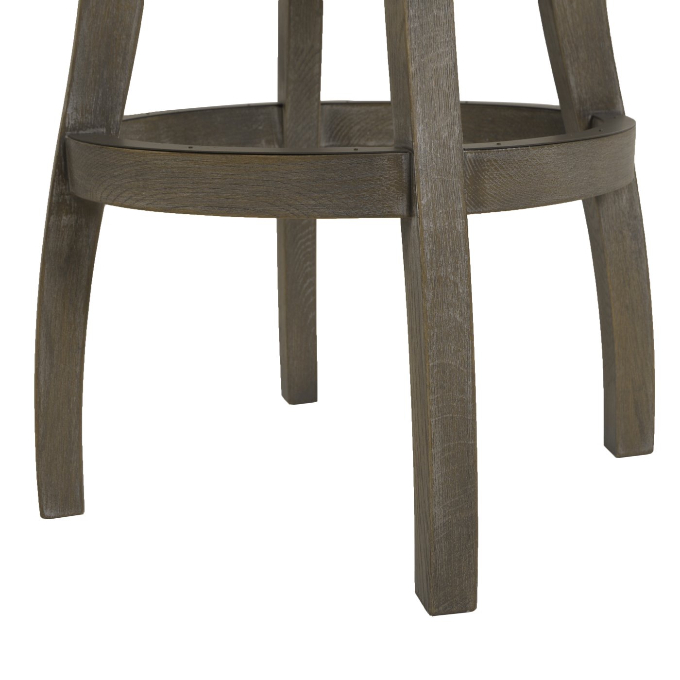 Williams - Swivel Bar Stool With Armrests - Heathered Gray - Image 8