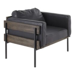 Kari - Farmhouse Chair - Black / Brown / Black