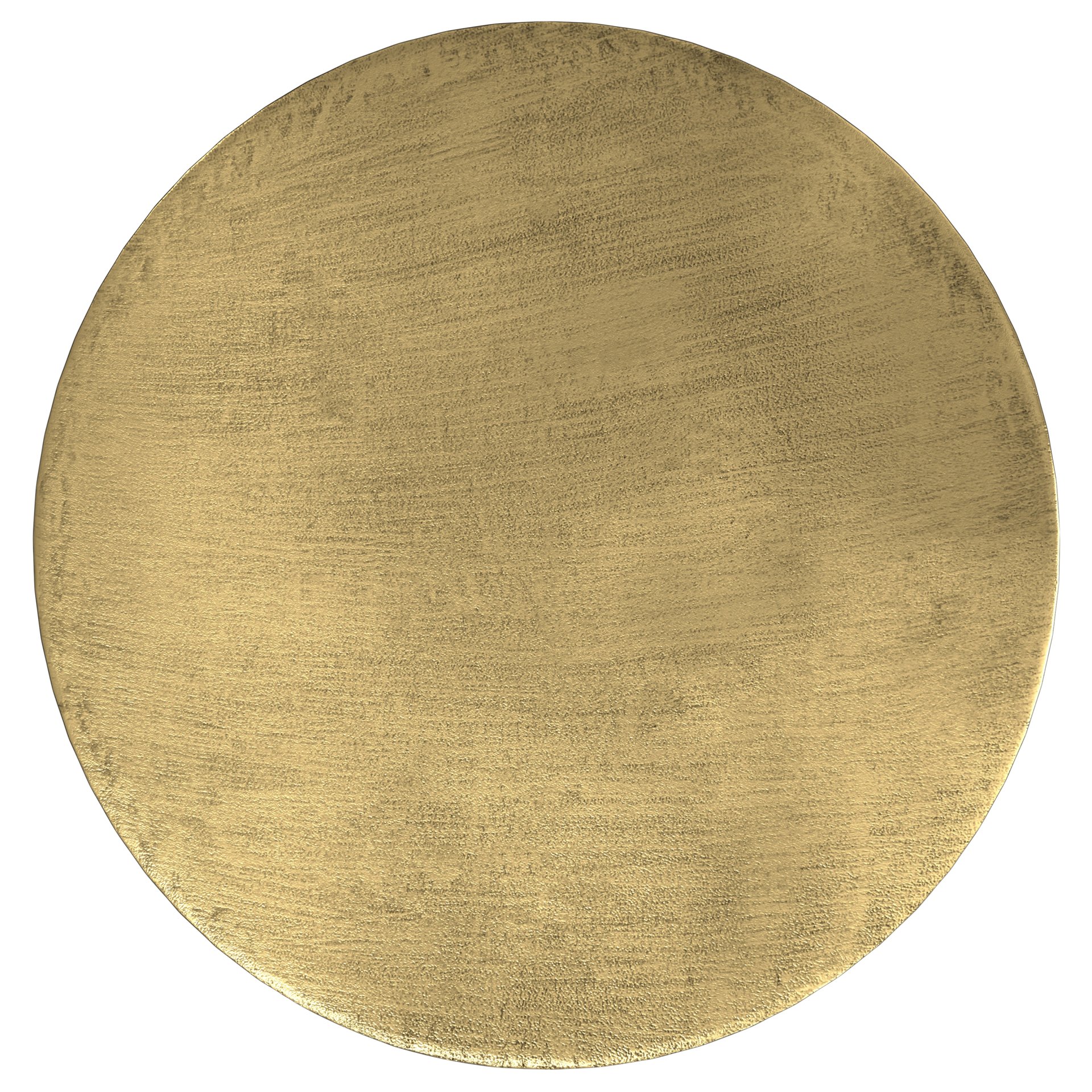 Johnsen - Metal Coffee Table - Antique Gold - Image 4