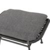Outdoor Modern Boho Wicker Ottoman With Cushions (Set of 2) - Gray - Image 11