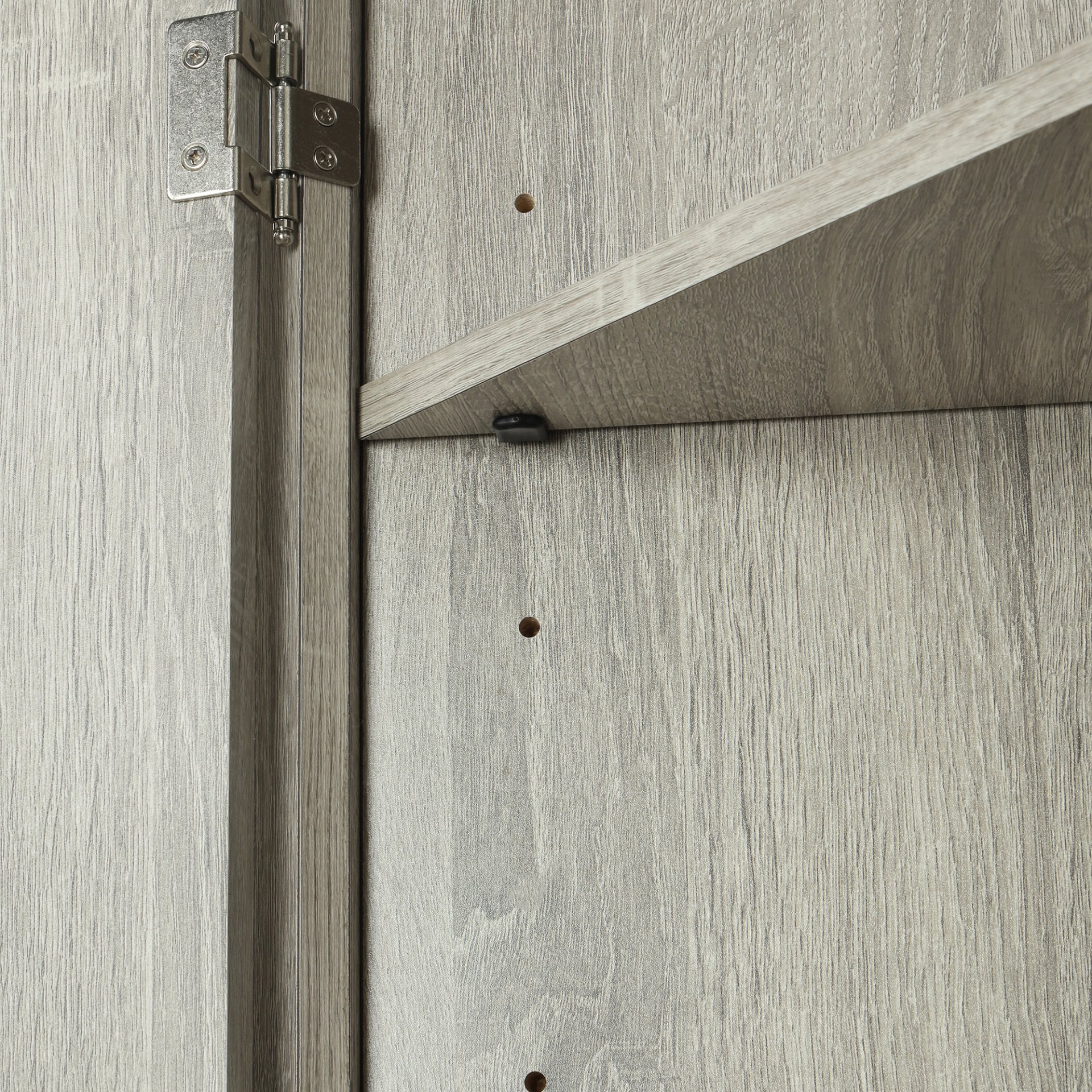 Triangle Bathroom Storage Cabinet With Adjustable Shelves, Freestanding Floor Cabinet For Home Kitchen - Oak - Image 22