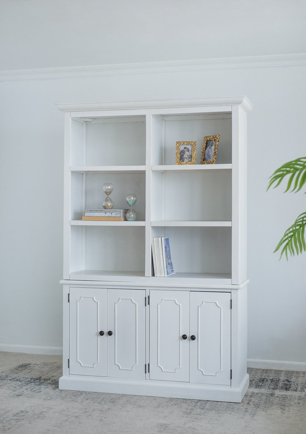 Solid Wood Cabinet - White - Image 2