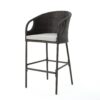 Outdoor 31" Rattan Barstools With Waterproof Cushions (Set of 2) - Multi Brown - Image 8