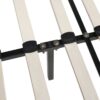 Aspen - King Vertical Tufted Headboard Platform Bed Set - Anthracite Black - Image 8