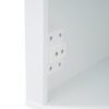 Freestanding Bathroom Vanity Tall With Damping Hinge Doors, Adjustable Shelves - White - Image 20