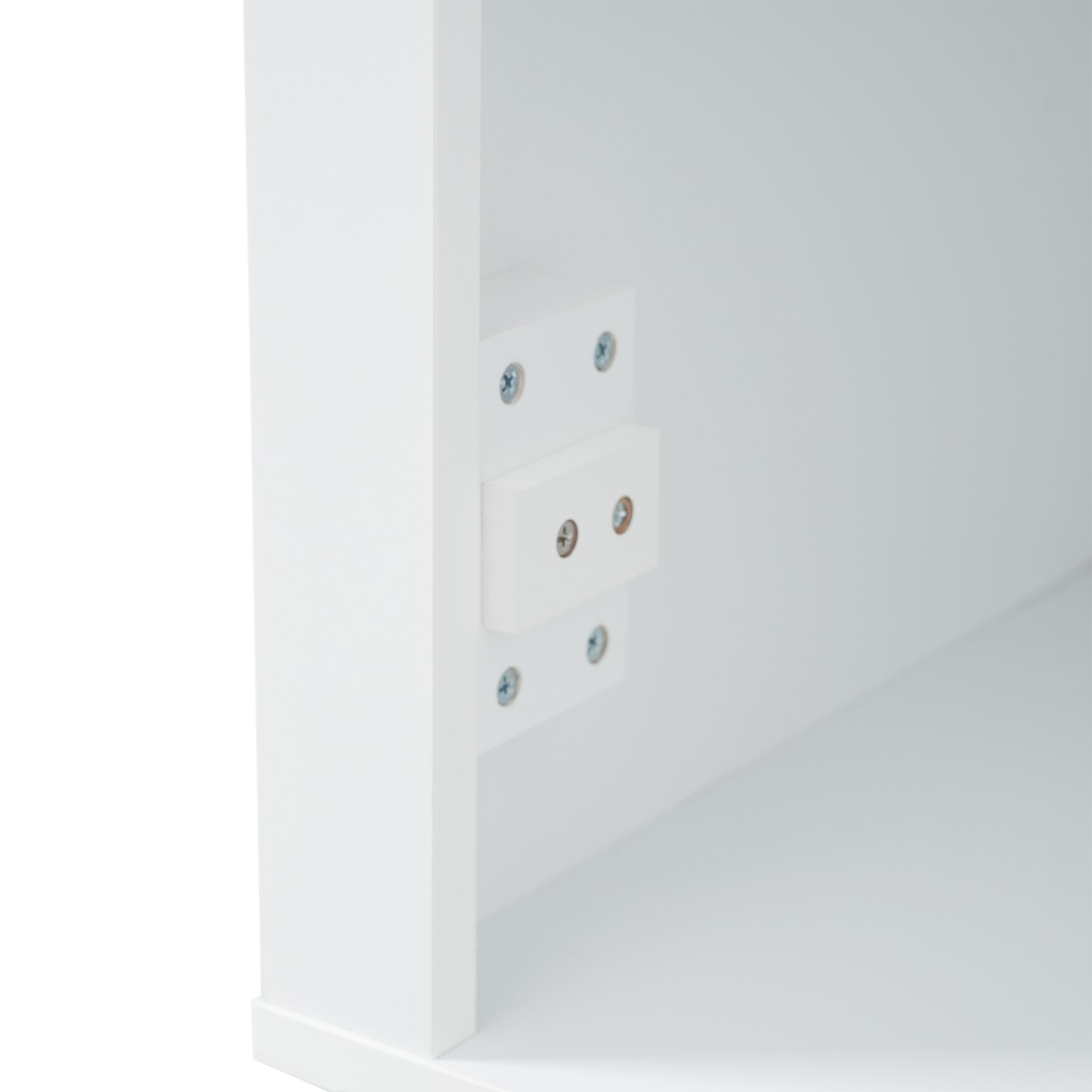 Freestanding Bathroom Vanity Tall With Damping Hinge Doors, Adjustable Shelves - White - Image 20