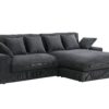 Mystic - Reversible Sectional Sofa Chaise - Dark Gray - Image 15