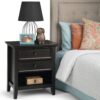 Amherst - Bedside Table - Hickory Brown - Image 8