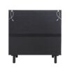 2 Door Cabinet, Suitable For Bedroom - Black - Image 12
