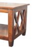 Belmont - X Frame Coffee Table - Brown - Image 4