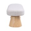 Dining Bench For Dining Room, Upholstered Bedroom End Of Bed Entryway Bench Fabric Ottoman For Living Room - Beige - Image 6