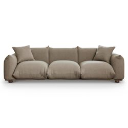 Kely - Upholstered Sofa - Mocha
