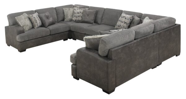Grennburg - Modular 6 Piece Sectional - Gray