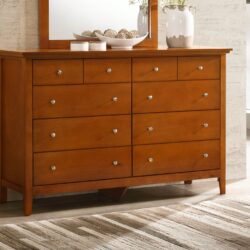 Elegant Casual Dresser - Oak