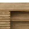 TV Stand, 72 Inch, Media Entertainment Center, Storage Cabinet, Console, Storage Shelves, Contemporary & Modern - Walnut - Image 9