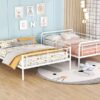 Full Long Over Queen Bunk Bed - White - Image 13