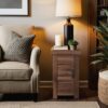 Sausalito - Chairside Table - Whiskey - Image 7