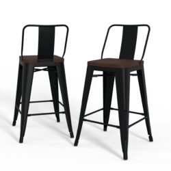 Rayne - Counter Height Stool (Set of 2) - Black