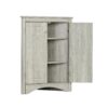 Triangle Bathroom Storage Cabinet With Adjustable Shelves, Freestanding Floor Cabinet For Home Kitchen - Oak - Image 14