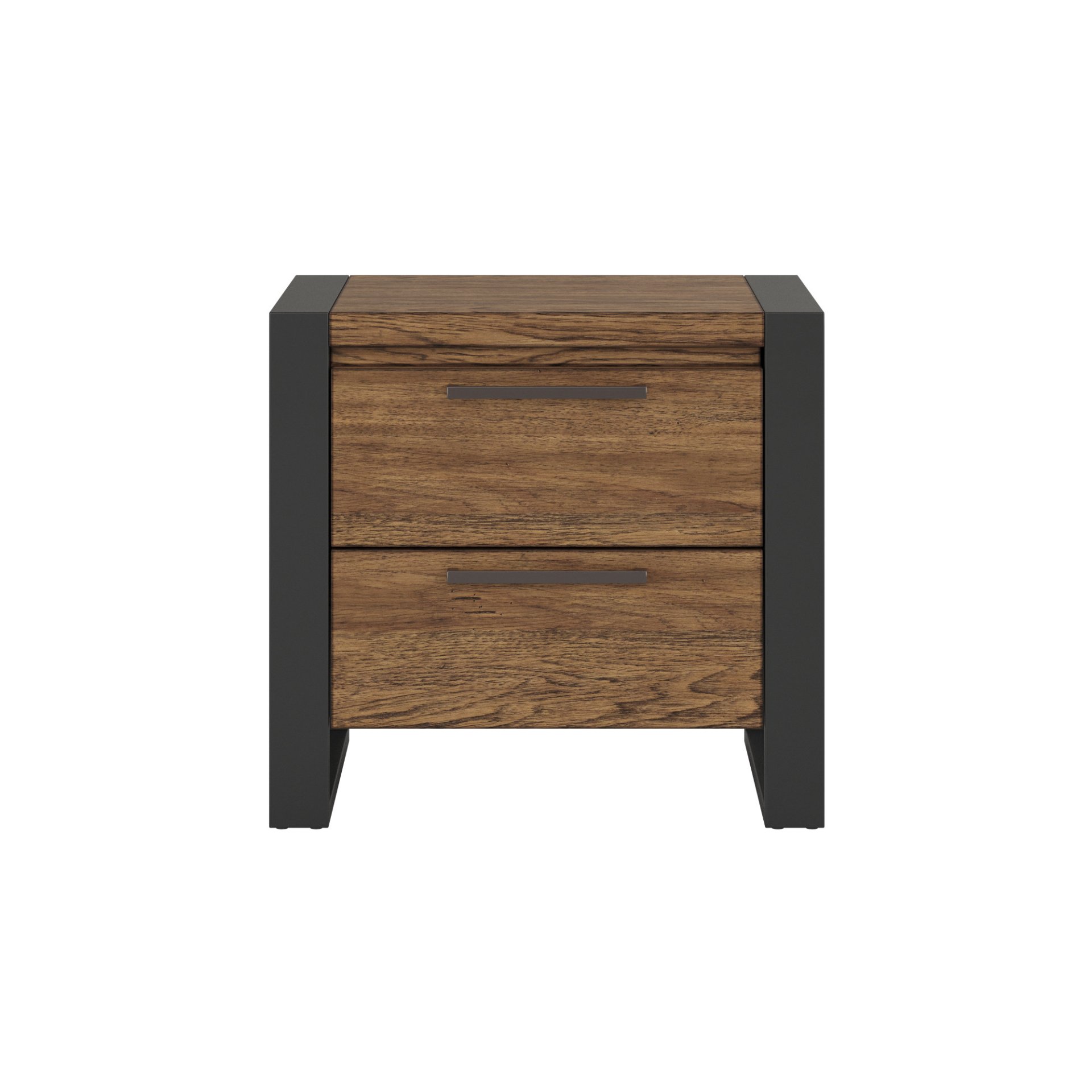 Avant - 2 Drawer Nightstand - Brown - Image 2
