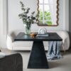 Wood Mirror With Unique Frame - Brown - Image 4