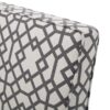 Contemporary Loveseat With Upholstered Fabric And Birch Wood Legs - Gray - Image 12