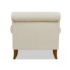 Alana Lawson - Accent Arm Chair Metal Casters - Light Beige - Image 5