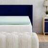 3" Full Gel Plush Memory Foam Cooling Mattress Topper - Multicolor - Image 7