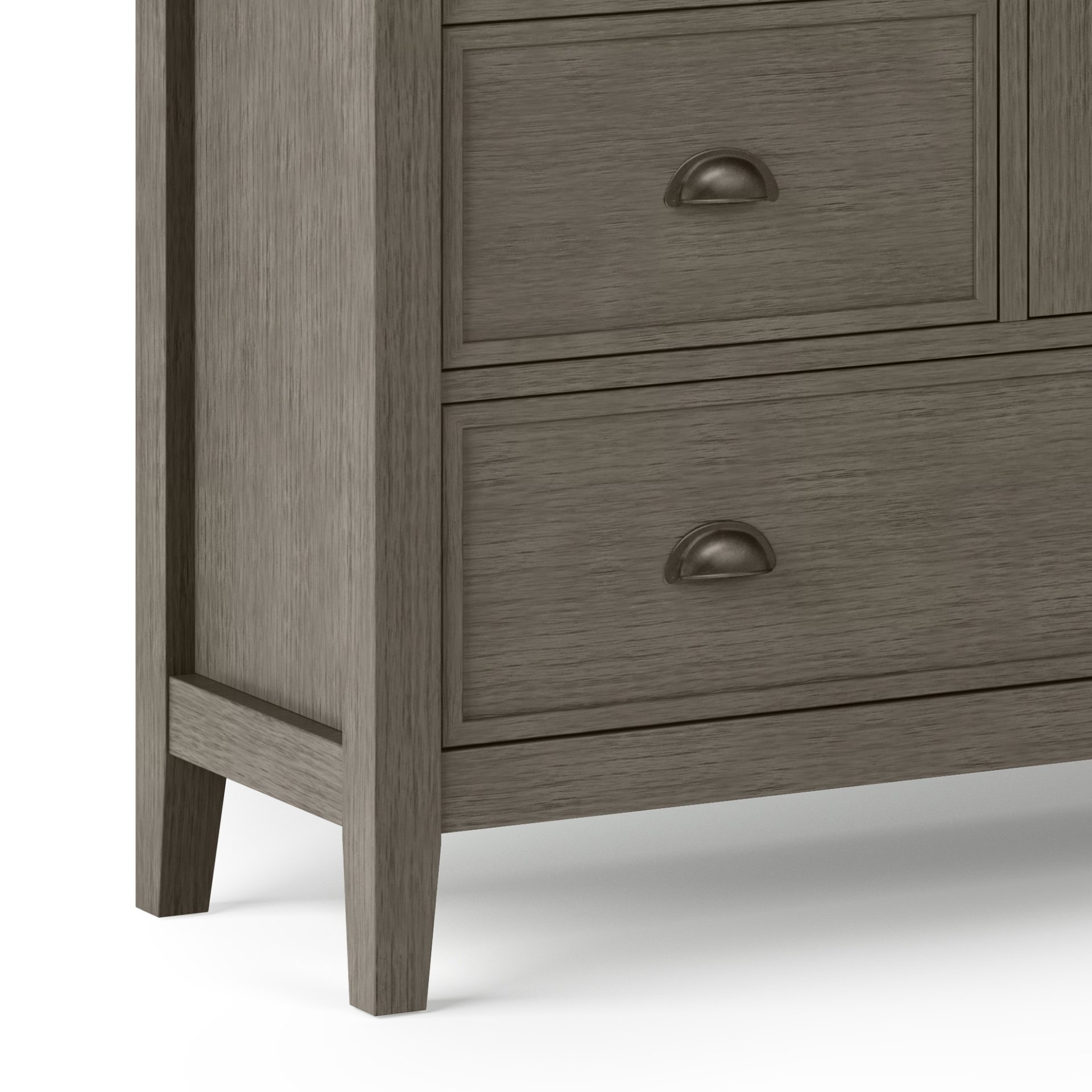 Redmond - Medium Storage Cabinet - Farmhouse Gray - Image 5