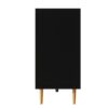 Modern TV Stand With 3 Doors And Adjustable Shelves For Living Room, Fits TVs Up To 70" - Black - Image 16