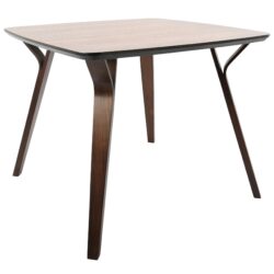 Folia - Mid-Century Modern Dinette Table - Walnut
