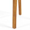 Outdoor Dining Chair With Slat Back And Acacia Wood Frame (Set of 2) - Gray / Teak - Image 12